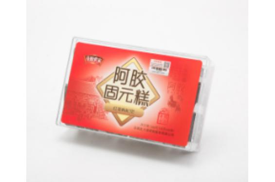 东阿 皇胶世家阿胶固元糕(红枣枸杞型）500g（10g*50块）/盒 塑料盒装