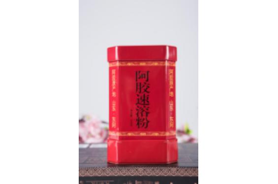 东阿 皇胶世家阿胶粉 240g（10g*24条）/盒 铁罐装